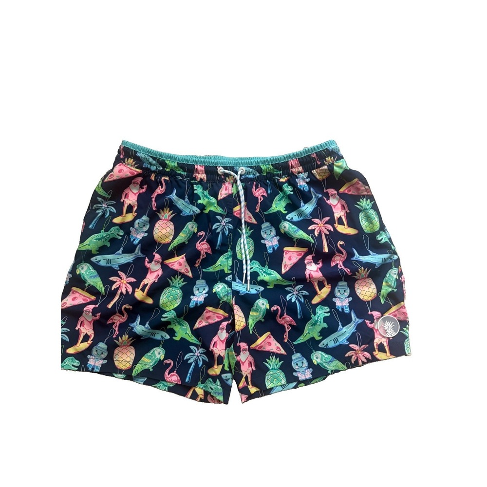 CHUBBIES  5.5" Swim Trunks Shorts Liner‎ Men's XL Ornaments